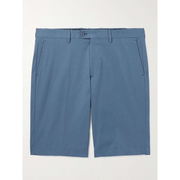  에트로 ETRO Straight-Leg Cotton-Blend Twill Bermuda Shorts 1647597323046310