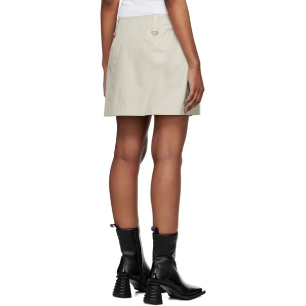  이티스 EYTYS 오프화이트 Off-White Clove Miniskirt 231640F090002