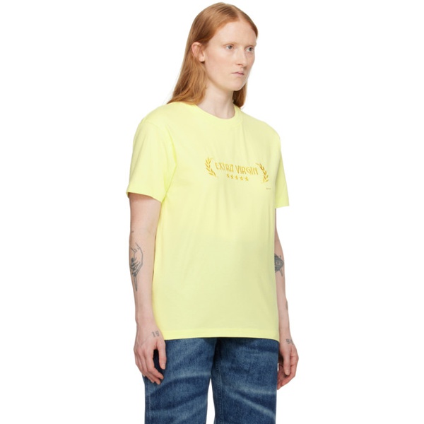  이티스 EYTYS Yellow Leon Extra Virgin T-Shirt 241640F110004