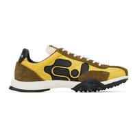 이티스 EYTYS Khaki & Yellow Eros Sneakers 241640F128014