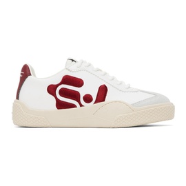 이티스 EYTYS White & Red Santos Sneakers 241640F128009