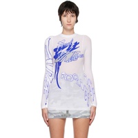 이티스 EYTYS White Emery Electric Long Sleeve T-Shirt 231640F110003