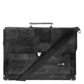 Earth Cork Faro Black Briefcase CK3002