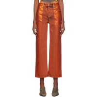 에크하우스 라타 Eckhaus Latta Orange Wide-Leg Jeans 241830F069000
