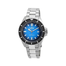 Edox Skydiver Automatic Blue Dial Mens Watch 80120 3NM BUIDN