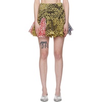 Edward Cuming Multicolor Godet Miniskirt 241470F090000