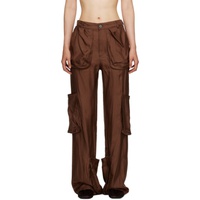 Edward Cuming Brown Pocket Trousers 232470F087000