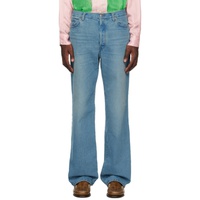 Edward Cuming Blue Faded Jeans 231470M186000