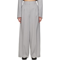 Elleme Gray Tailored Trousers 232790F087002