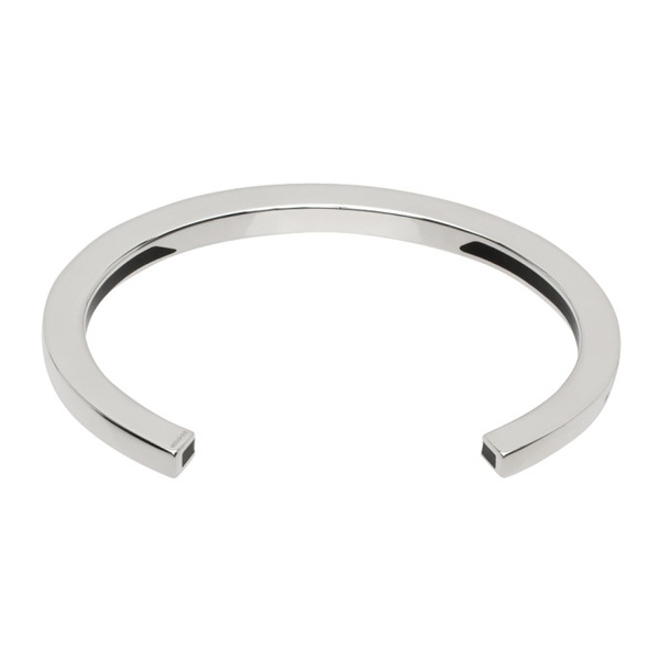  Ellie Mercer Silver One Piece Cuff Bracelet 232979M142002