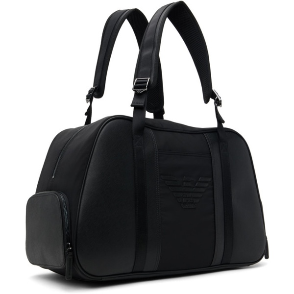  Emporio Armani Black Weekend Duffle Bag 241951M166003