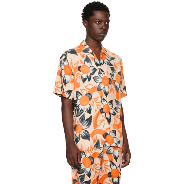  엔드리스 조이 Endless Joy Orange Wildflower Pale Shirt 231500M192014