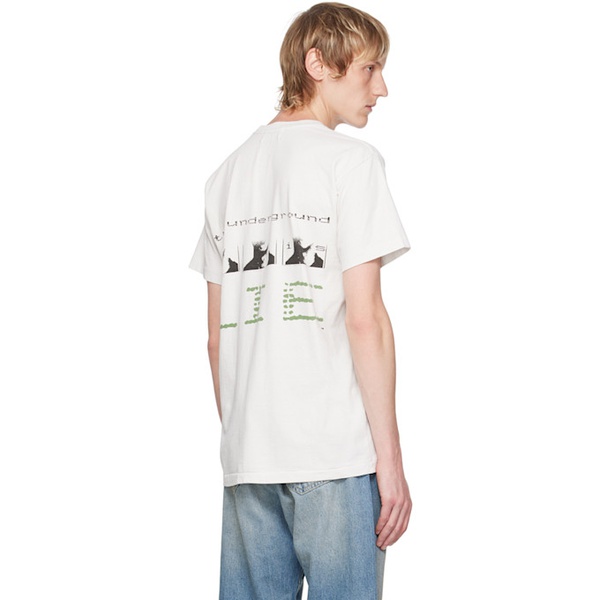  Enfants Riches Deprimes Gray Xerox Boy T-Shirt 241889M213006