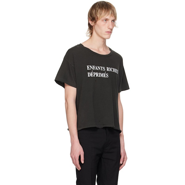  Enfants Riches Deprimes Black Classic T-Shirt 241889M213000