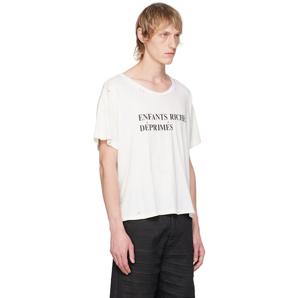  Enfants Riches Deprimes 오프화이트 Off-White Classic T-Shirt 241889M213002