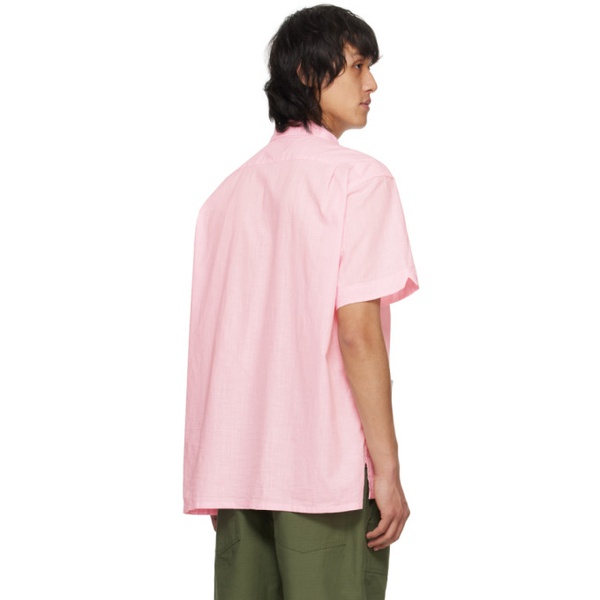  엔지니어드가먼츠 Engineered Garments Pink Patch Pocket Shirt 241175M192028