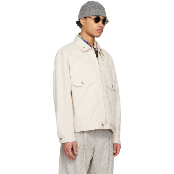  엔지니어드가먼츠 Engineered Garments 오프화이트 Off-White Zip Jacket 241175M177000