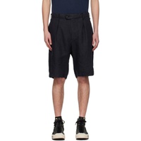 엔지니어드가먼츠 Engineered Garments Navy Sunset Shorts 241175M193009