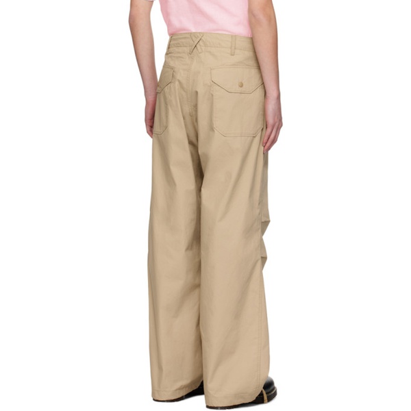  엔지니어드가먼츠 Engineered Garments Khaki Over Trousers 241175M191003