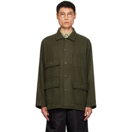 엔지니어드가먼츠 Engineered Garments Green Flap Pockets Jacket 232175M180012