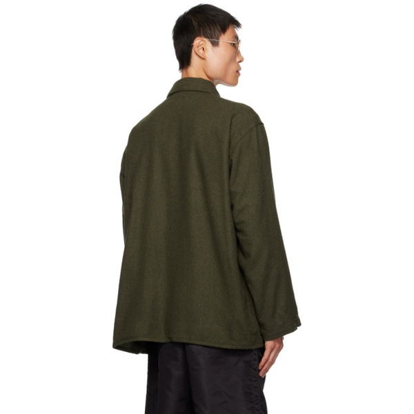  엔지니어드가먼츠 Engineered Garments Green Flap Pockets Jacket 232175M180012