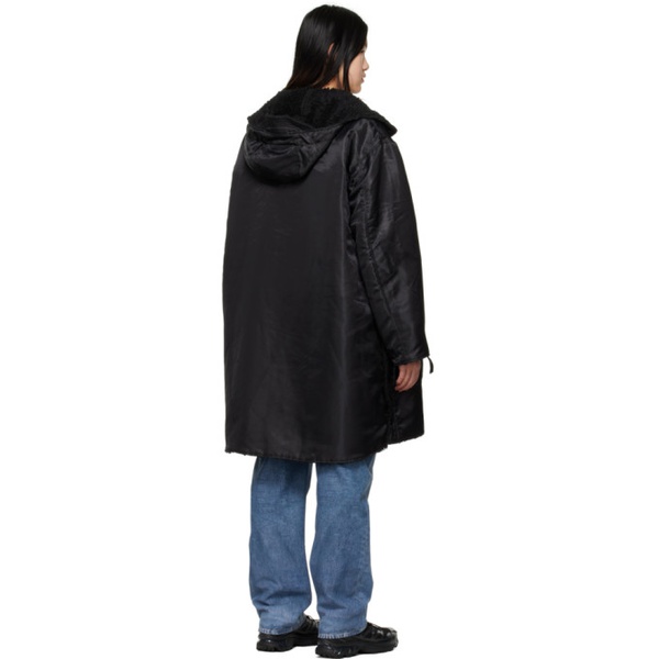  엔지니어드가먼츠 Engineered Garments Black Liner Coat 222175F059002