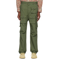 엔지니어드가먼츠 Engineered Garments SSENSE Exclusive Khaki FA Cargo Pants 241175M188003