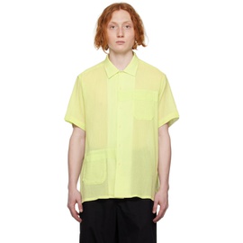 엔지니어드가먼츠 Engineered Garments Green Camp Shirt 231175M192003