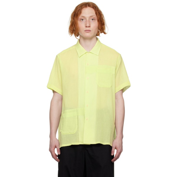 엔지니어드가먼츠 Engineered Garments Green Camp Shirt 231175M192003