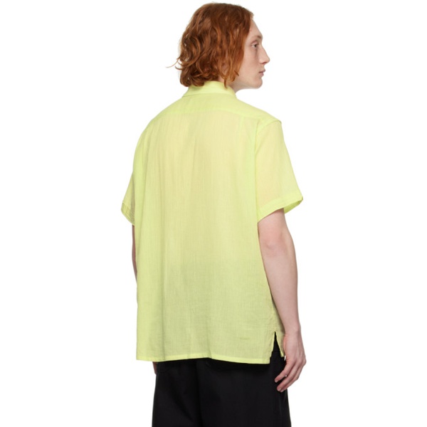  엔지니어드가먼츠 Engineered Garments Green Camp Shirt 231175M192003