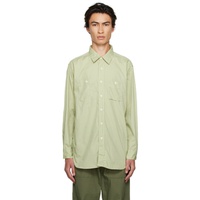 엔지니어드가먼츠 Engineered Garments Green Work Shirt 231175M192013