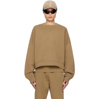 Entire Studios Beige Box Crew Sweatshirt 241940M204004