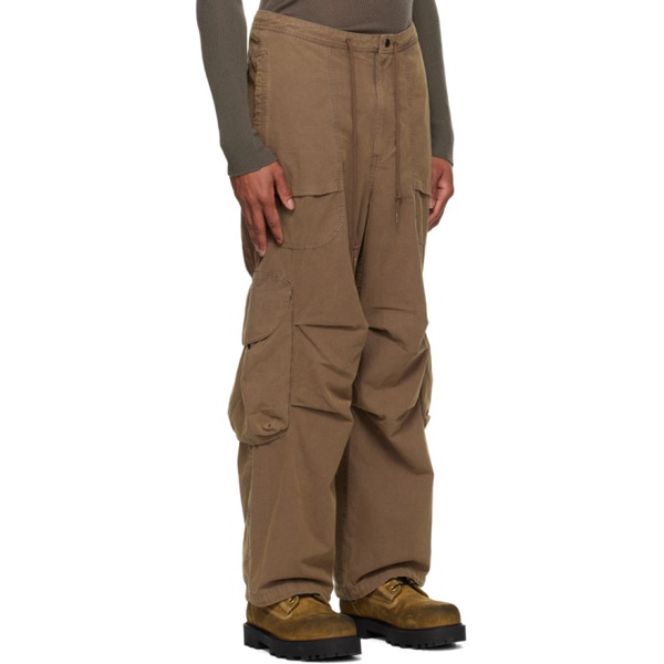  Entire Studios Brown Freight Cargo Pants 241940M188019
