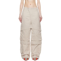 Entire Studios SSENSE Exclusive Taupe Hard Trousers 232940F087000