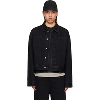 Entire Studios Black Gem Denim Jacket 242940M177000