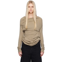 Entire Studios Taupe Bound Long Sleeve T-Shirt 242940F110016