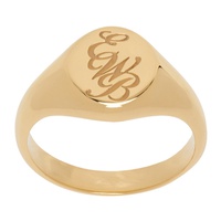 어니스트 더블유 베이커 Ernest W. Baker Gold EWB Ring 231600F024000