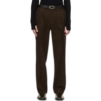 어니스트 더블유 베이커 Ernest W. Baker Brown Pinched Trousers 232600M191008