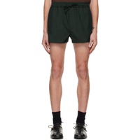 어니스트 더블유 베이커 Ernest W. Baker SSENSE Exclusive Green Sport Shorts 222600M193054