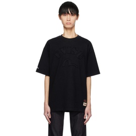 Evisu Black Applique T-Shirt 232063M213002