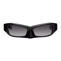 FACTORY900 SSENSE Exclusive Black FA-081 Sunglasses 241196M134020