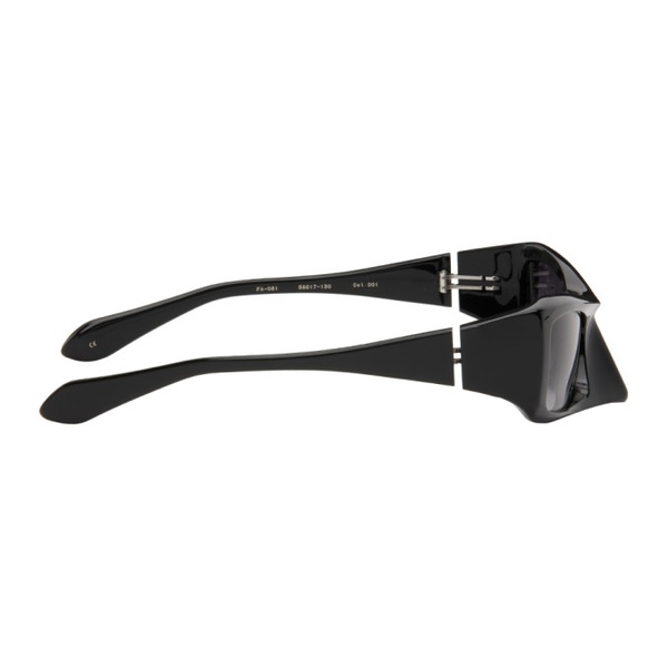  FACTORY900 SSENSE Exclusive Black FA-081 Sunglasses 241196M134020