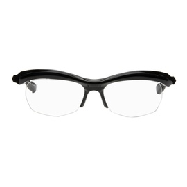 FACTORY900 SSENSE Exclusive Black FA-428 Glasses 241196M133002