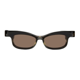 FACTORY900 SSENSE Exclusive Brown FA-143 Sunglasses 241196M134004