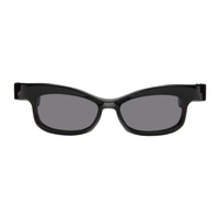 FACTORY900 SSENSE Exclusive Black FA-143 Sunglasses 241196M134005