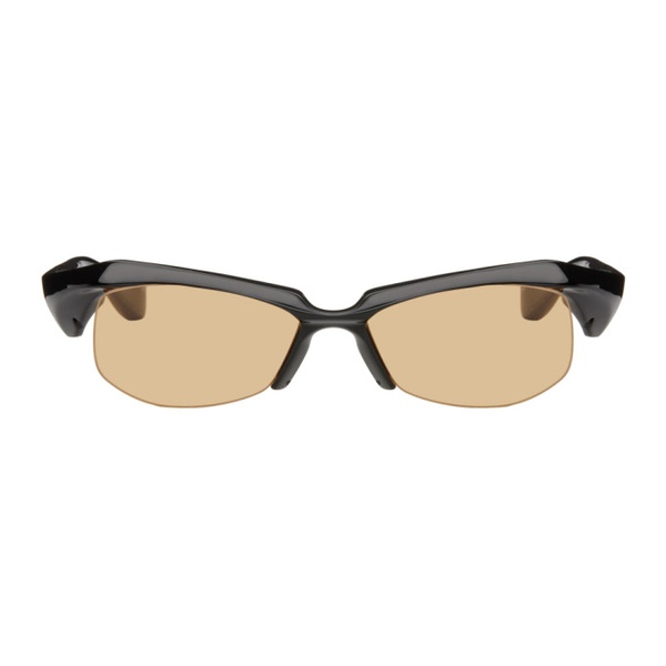  FACTORY900 SSENSE Exclusive Black FA-208 Sunglasses 241196M134006