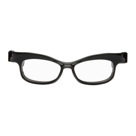 FACTORY900 SSENSE Exclusive Black FA-143 Glasses 241196M133000