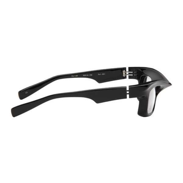  FACTORY900 SSENSE Exclusive Black FA-143 Glasses 241196M133000