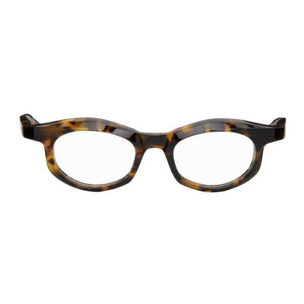  FACTORY900 SSENSE Exclusive Brown RF-043 Glasses 241196M133003