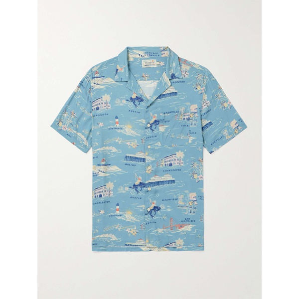  FAHERTY Kona Camp-Collar Printed ECOVERO Shirt 1647597307661650